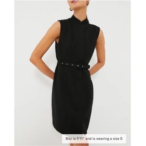 POMANDER PLACE Black Sleeveless Dahlia Dress